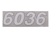 4110121 Decal 6036 Model Number | JLG